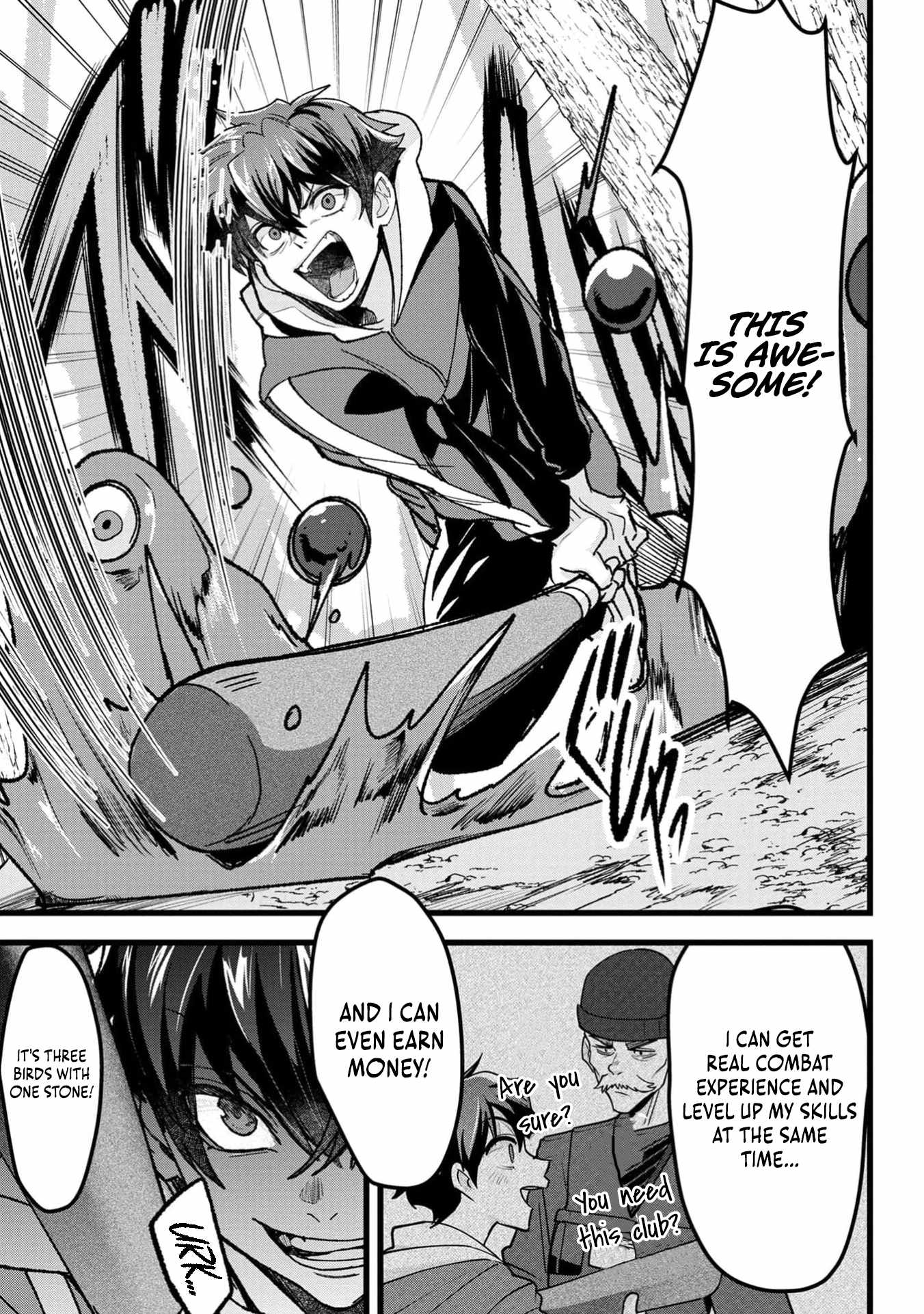 Reincarnation of the Online Game Addict ~ I Can't Use the Overpowered Fists That Made Me the Fist King, so Now I Swing a Club for Eight Hours a Day Chapter 2 10